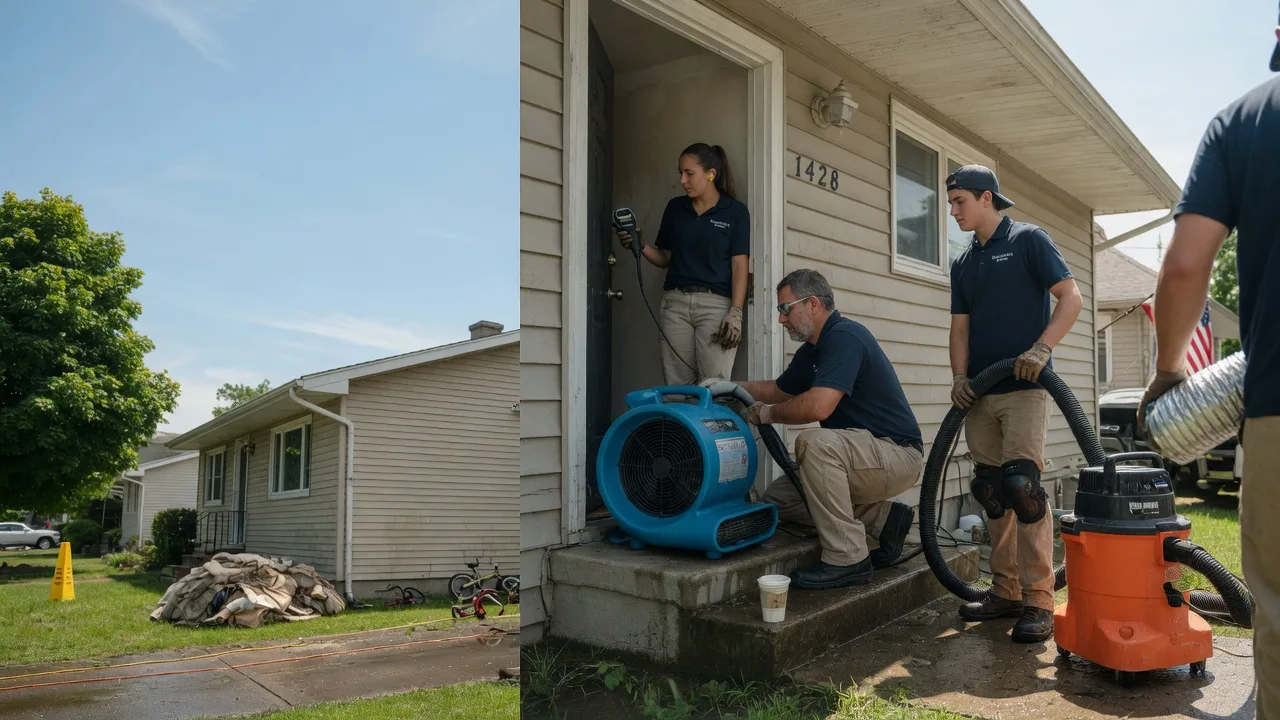 Water Damage Restoration in Millington, IL near me